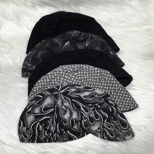BadAssCaps 100% Cotton Reversible Welding Hats Bundle, 5 pack - Size 7-3/8